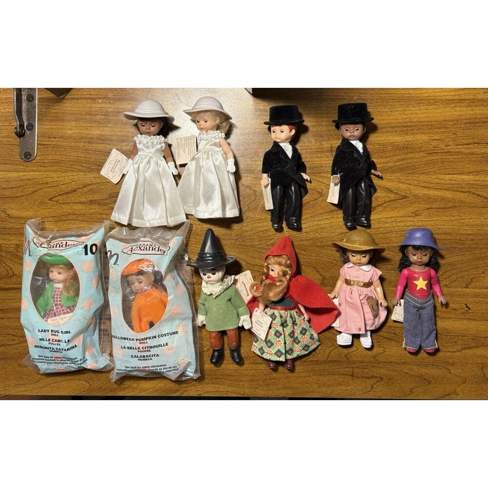 10 Madame Alexander McDonalds Dolls - Disney Collections - Pre-owned With Tags